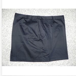 Lane Bryant Skirt Black Plus Size 28 NWT